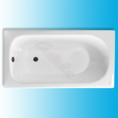 Чугунная ванна Castalia 130x70 фото