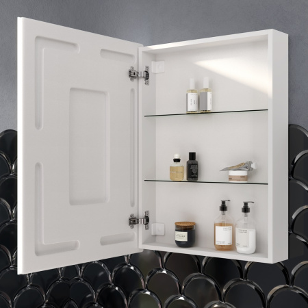 Зеркало-шкаф с подсветкой Sancos Cube CU600 60x80 фото