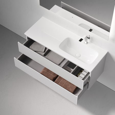 Тумба под раковину Sancos Snob R SNR120RW Bianco фото