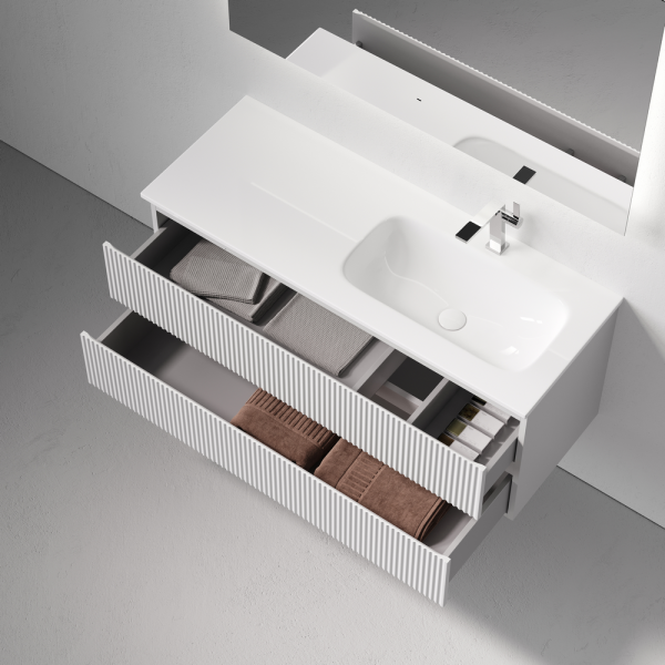 Тумба под раковину Sancos Snob R SNR120RW Bianco фото