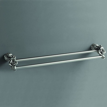 Полотенцедержатель Art&Max Rose AM-B-0918-T серебро фото