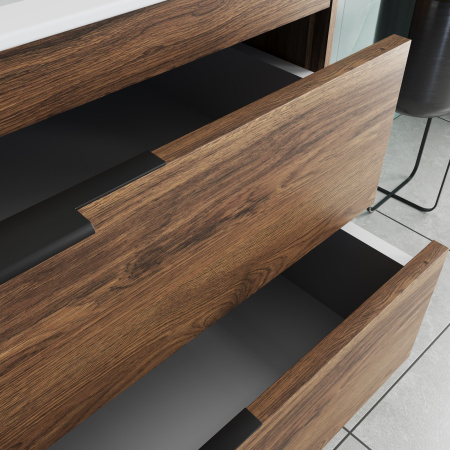 Тумба под раковину Vincea Chiara 2D VMC-2C2100CO С.Oak 100 см фото