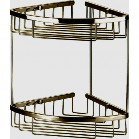 Полка угловая 2-ярусная Art&Max AM-G-8961-Br фото