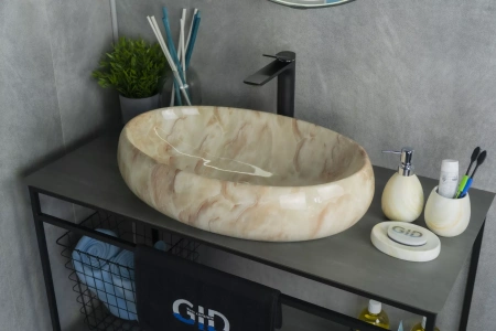 Накладная раковина GID MNC162 59х40 фото