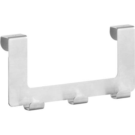 Вешалка на дверь с тремя крючками Bemeta  Neo 101106225 хром матовый фото