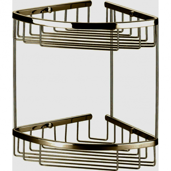 Полка угловая 2-ярусная Art&Max AM-G-8961-Br фото