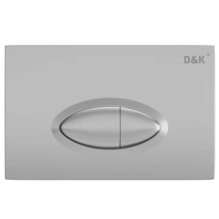 Клавиша смыва для унитаза DQ Rhein.Marx DB1399002 хром матовый фото
