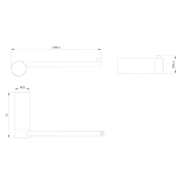 Держатель для туалетной бумаги Raiber Premium Graceful RPG-80003 матовое золото фото