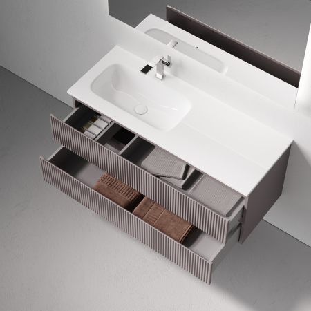 Тумба под раковину Sancos Snob R SNR120LSM Doha Soft фото