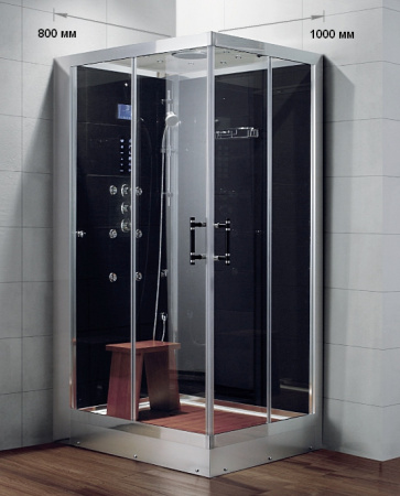 Душевая кабина Grande Home WS116L/S6/BB 100x80 R фото