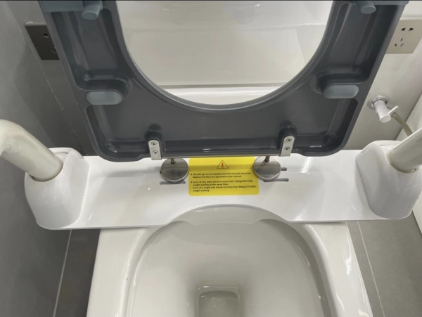 Поручни для унитаза для инвалидов и пожилых людей SantiLine SL-3013 фото