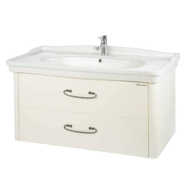 Тумба под раковину Bellezza Рикарда-105 белая фото