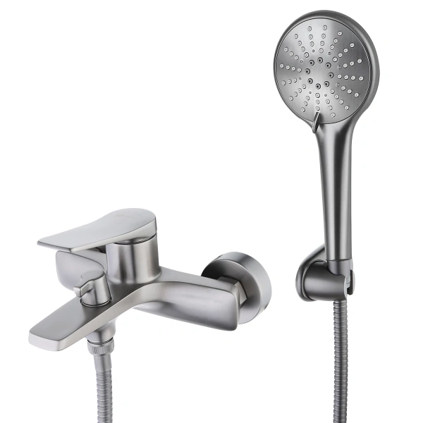 Смеситель для ванны с душем Lemark Bronx LM3714GM фото