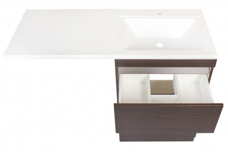 Тумба под раковину Style Line Даллас 120 Люкс Plus венге фото