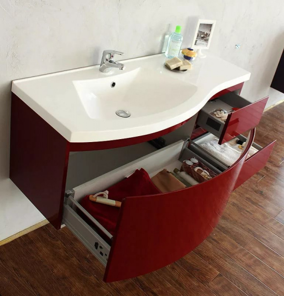 Тумба под раковину BelBagno Prospero PROSPERO-1200-3C-SO-RB-LEFT 120 см L фото