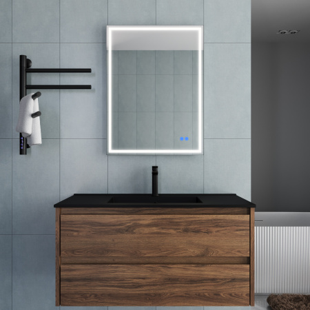 Тумба под раковину Vincea Gio VMC-2G100CO C.Oak 100 см фото
