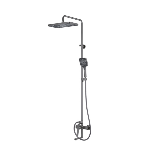 Душевая система Iddis Parker PARGM3Fi06 графит матовый фото