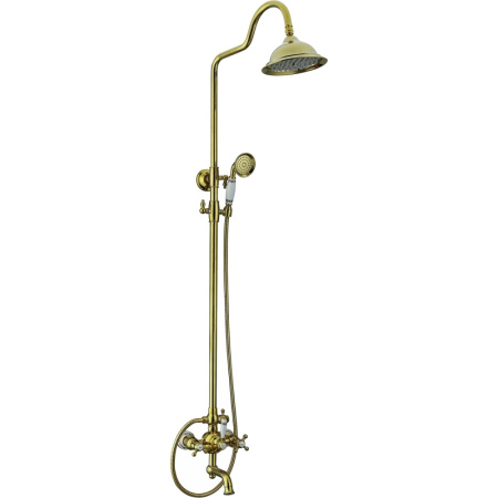 Душевая система Seaman Barcelone SSL-5523-Sun Золото фото