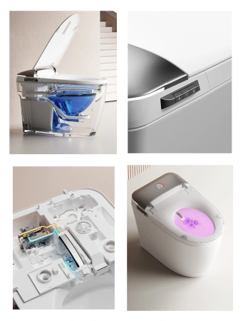 Умный электронный унитаз с функцией биде Cerutti SPA Ersilia Smart CT10616 фото