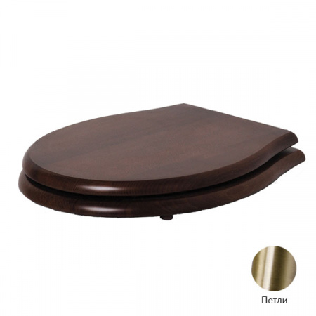 Сиденье для унитаза Azzurra Giunone-Jubilaeum 1800NM noce/br фото