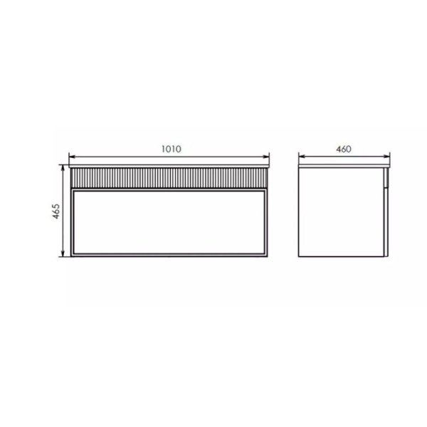 Тумба с раковиной Comforty Мадрид-100 00-00017864 белая матовая фото