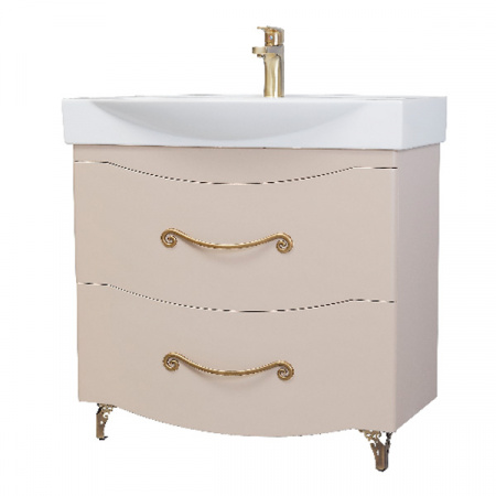 Тумба под раковину Bellezza Сесилия 85 капучино фото