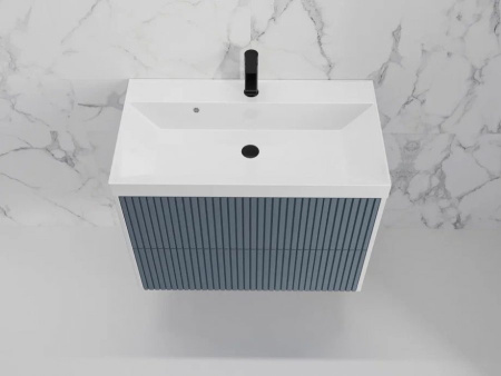 Тумба под раковину Style Line Стокгольм 80 ЛС-00002314 графит софт фото