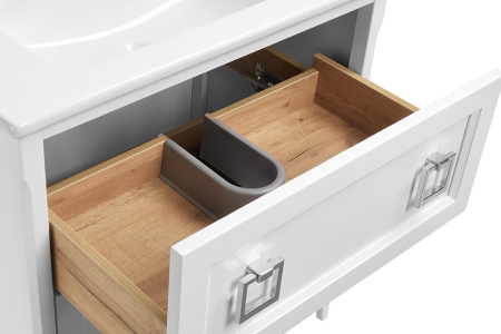 Тумба с раковиной ASB Woodline Рома 80 Н 10855 фото