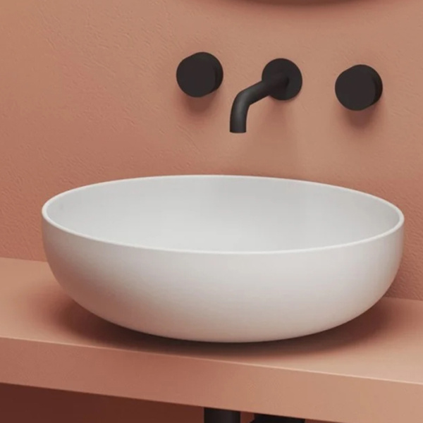 Накладная раковина Artceram Jolie JOL001 05 00 50x50 белая матовая фото