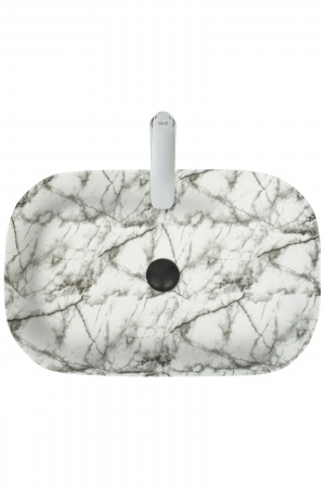 Накладная раковина WeltWasser WW SK ELBACH 2143P M805 под мрамор фото