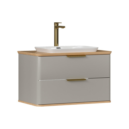 Тумба под накладную раковину EQUIL Desert 80 tpDSRT80.2Y-25 амарок фото