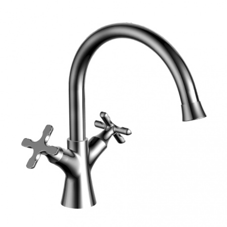 Смеситель для раковины двухвентильный Lemark Duetto LM5706C фото