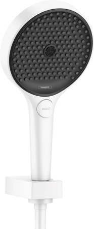 Душевой гарнитур Hansgrohe Rainfinity 130 3 jet 26852700 белый матовый фото