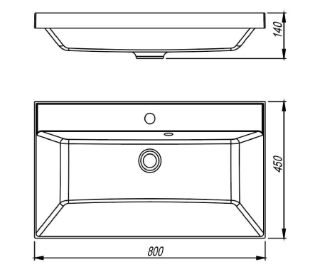 Раковина Style Line СС-00002475 80x45 жасмин фото