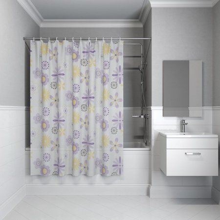 Текстильная шторка для ванной комнаты Iddis Promo 180*180см PEVA P03PV11i11 фото