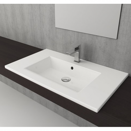 Раковина Bocchi Milano 1105-001-0126 белая фото