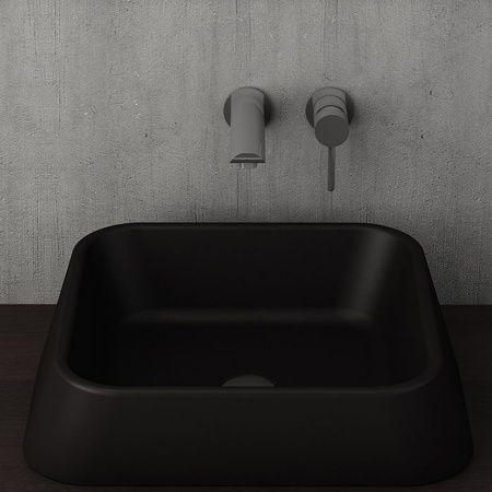 Накладная раковина Bocchi Elba 1005-004-0125 черная матовая фото