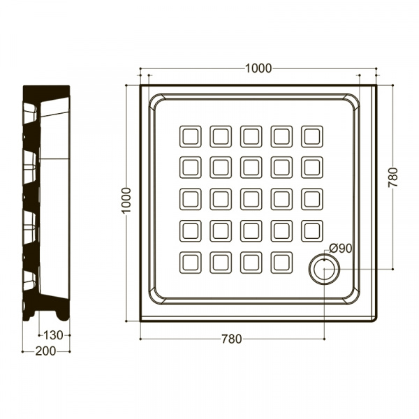 Поддон для душа Kerasan Retro 1340bi фото