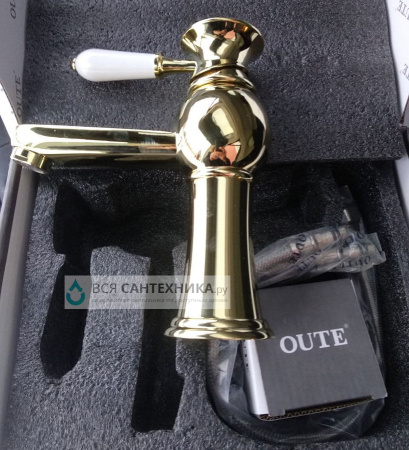 Смеситель для раковины Oute T9010 T9011G фото