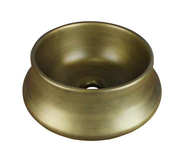 Накладная раковина Bronze de Luxe Terracotta 1347MQ 36x36 бронза фото