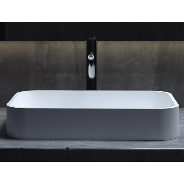 Накладная раковина Salini Callista 1101104G 54x34 белый глянец фото