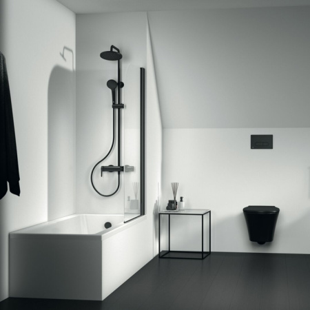 Душевая система Ideal Standard IdealRain Cerafine BC525XG черная матовая фото