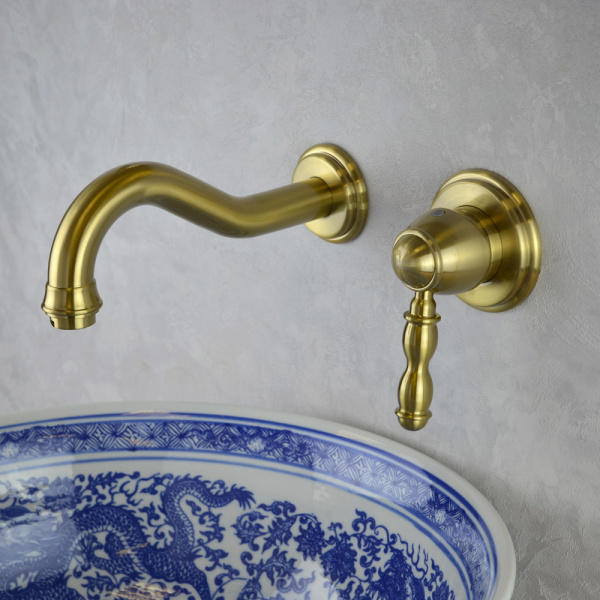 Смеситель для раковины Bronze de Luxe Tiffany 1920BR фото