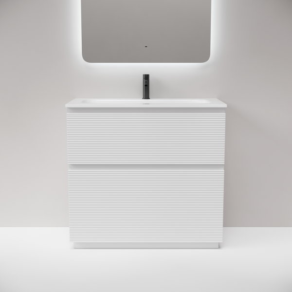 Тумба под раковину Sancos Folk Floor FL90FW белая фото