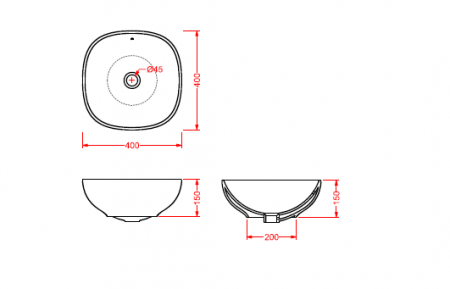 Накладная раковина Artceram Nf NFL001 01 00 bi фото