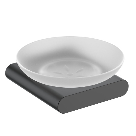 Мыльница Timo Luiro 18421/03 черная матовая фото