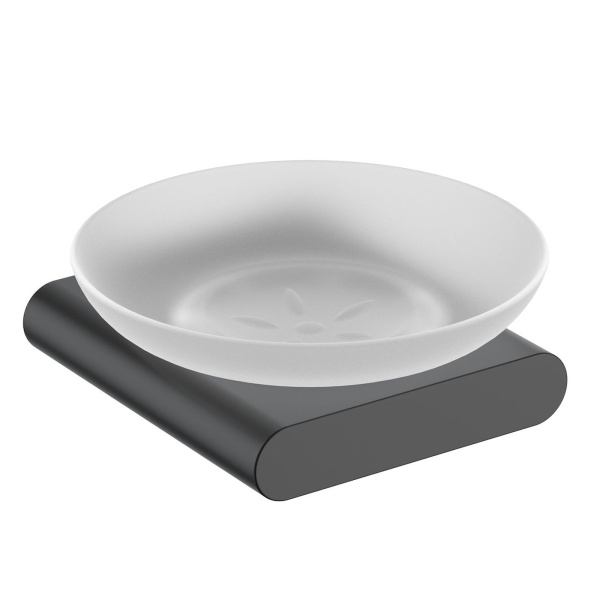 Мыльница Timo Luiro 18421/03 черная матовая фото