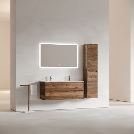 Тумба под раковину Sancos Libra LB120-2ECH дуб чарльстон фото