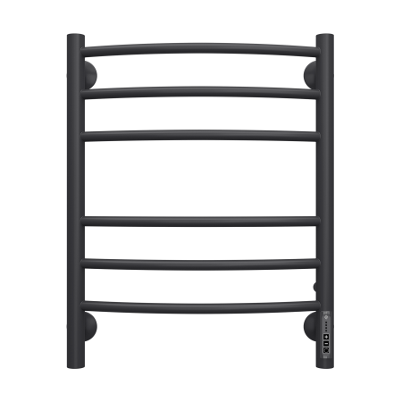 Полотенцесушитель электрический Terminus Классик П6 450х600 КС 9005 матовый  4670078527578 фото