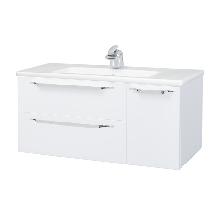 Тумба под раковину Bellezza Луиджи-100 белая фото